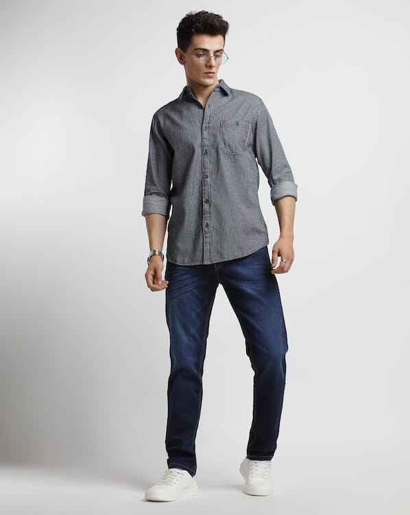 ODCC STRIPES  SHIRT F/S RN0021 – photo 4