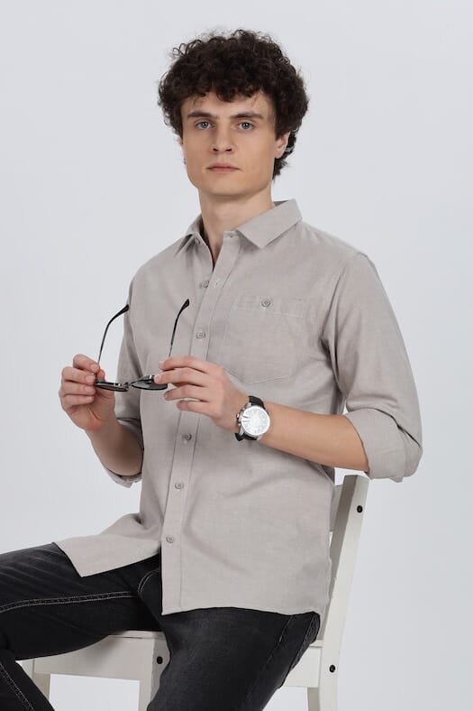 ODCC PLAIN SHIRT F/S YM0704 – photo 8