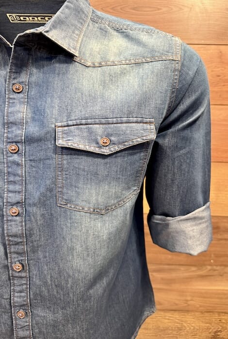 ODCC DENIM SHIRT F/S RN0039A – photo 3