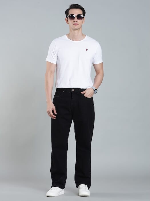 ODCC BAGGY FIT BLACK DENIM J1760 – photo 5