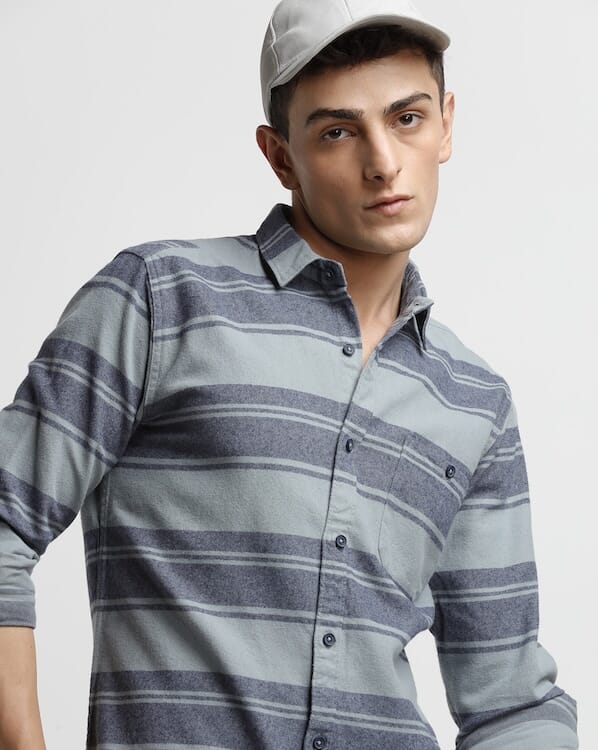 ODCC STRIPE SHIRT F/S RN0019 – photo 7