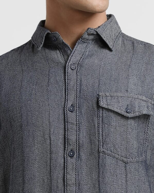 ODCC Herringbone  SHIRT F/S RN0028 – photo 3