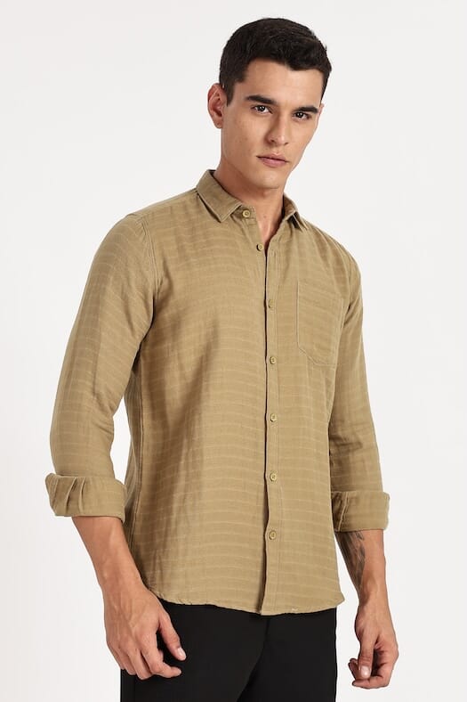 ODCC 1 POCKET TEXTURED SHIRT F/S RN0048 – photo 3