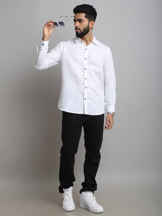 ODCC PLAIN SHIRT F/S YM0738 – photo 4
