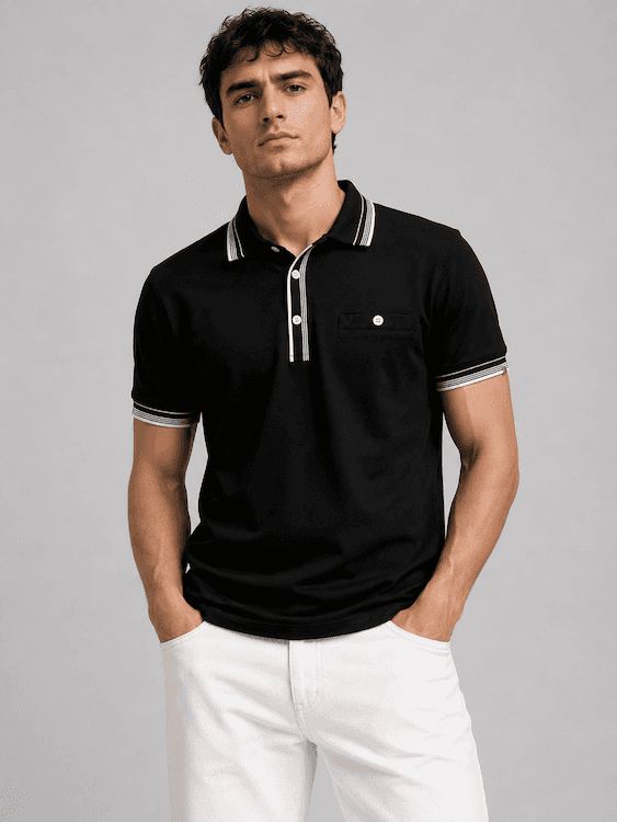 ODCC COLLAR HALF SLEEVES T02556 – photo 4
