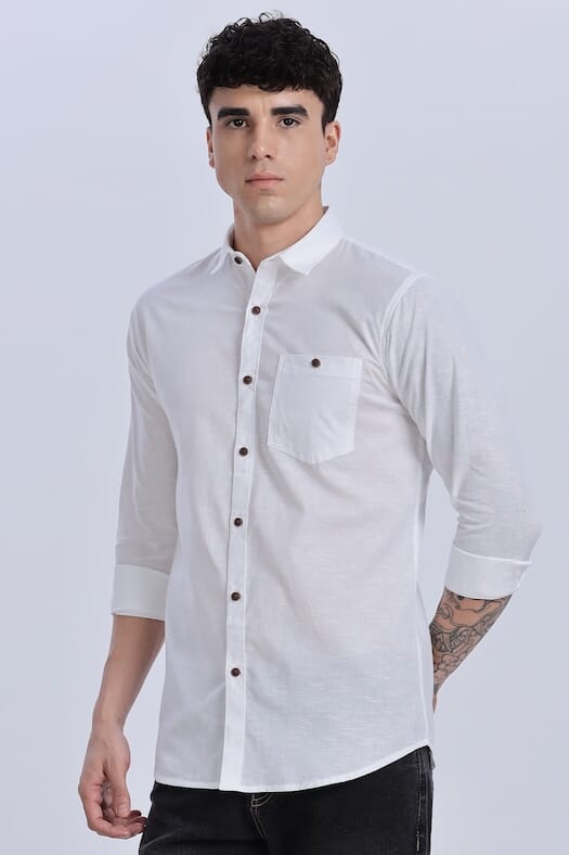 ODCC PLAIN SHIRT F/S YM0696 – photo 2