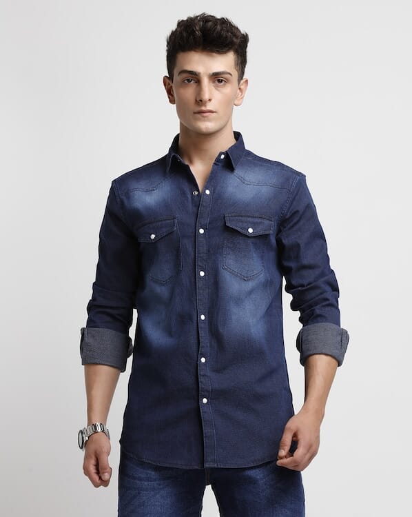 ODCC DENIM SHIRT F/S RN0024 – photo 1