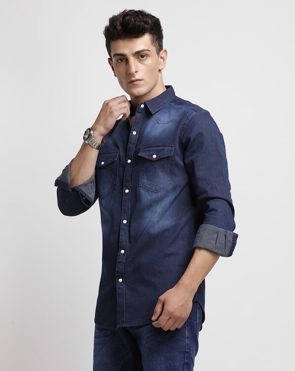 ODCC DENIM SHIRT F/S RN0024 – photo 2