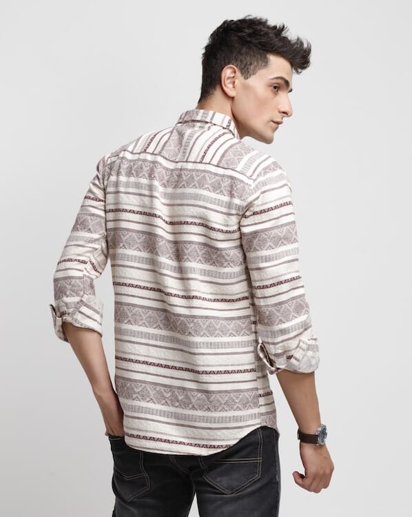 ODCC H STRIPES   SHIRT F/S RN0030 – photo 3