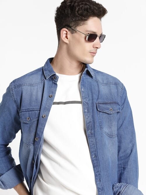 ODCC DENIM SHIRT F/S RN0031A – photo 4