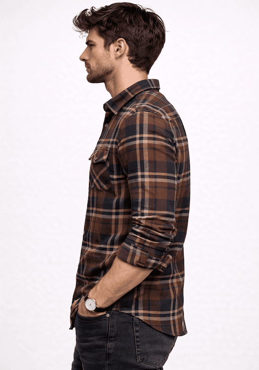 ODCC 1 Pocket Checkered Full Sleeve Shirt YM0789 – photo 2