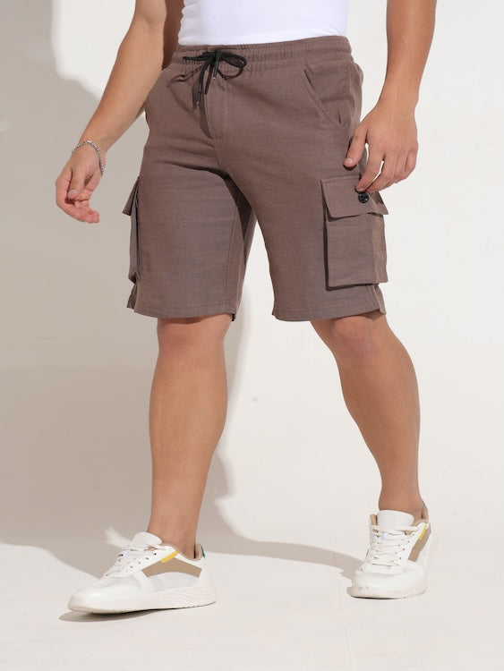 ODCC LINEN CARGO  SHORTS T02421 – photo 2