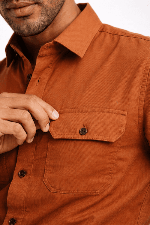 ODCC 2 POCKET FLAP Full Sleeve Shirt YM0780 – photo 6