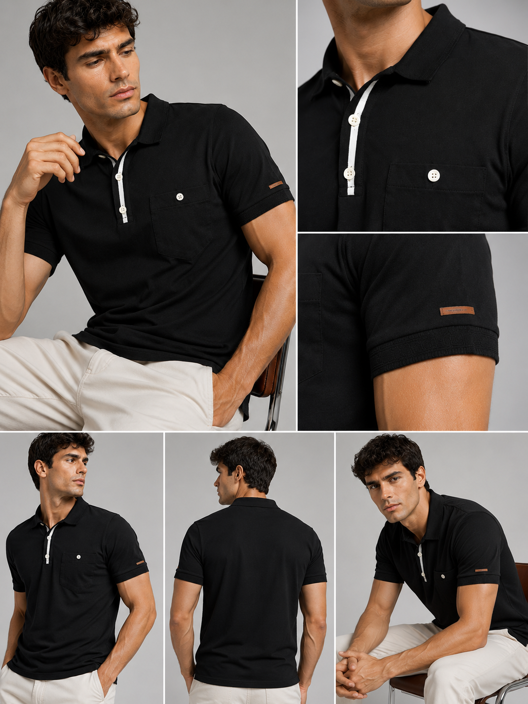 ODCC COLLAR  HALF SELEEVS T02542 – photo 4