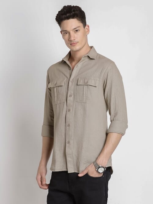 ODCC PLAIN  SHIRT F/S YM0688 – photo 3