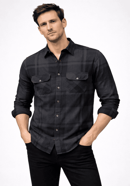 ODCC 2 Pocket Flap Checkered Full Sleeve Shirt YM0786 – photo 1