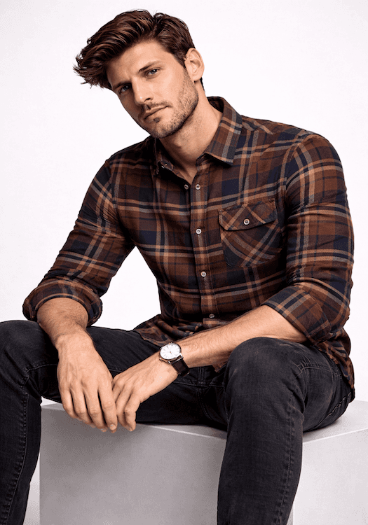 ODCC 1 Pocket Checkered Full Sleeve Shirt YM0789 – photo 4