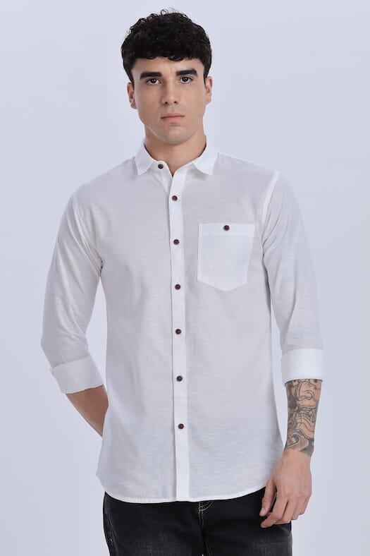 ODCC PLAIN SHIRT F/S YM0696 – photo 1