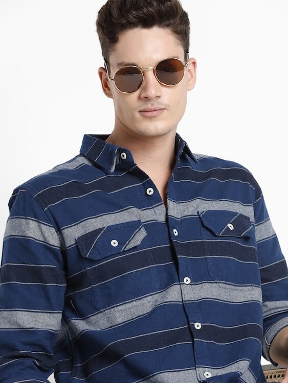 ODCC H STRIPES   SHIRT F/S RN0027 – photo 4