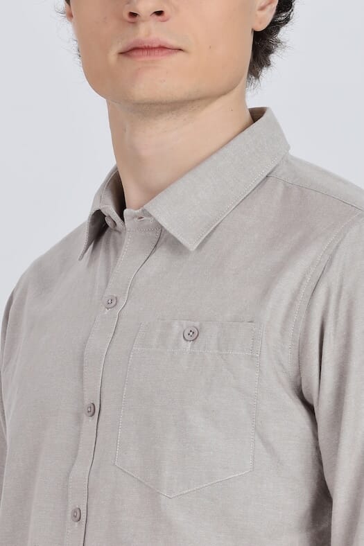 ODCC PLAIN SHIRT F/S YM0704 – photo 4