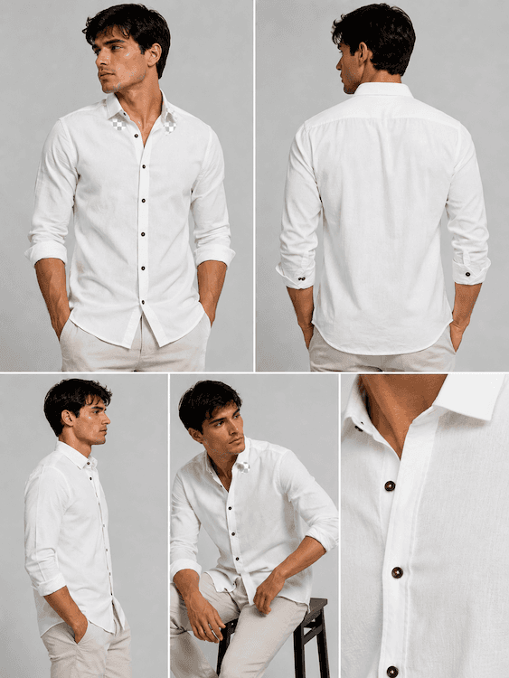 ODCC PLAIN SHIRT FULL SELEEVS  YM0801 – photo 7
