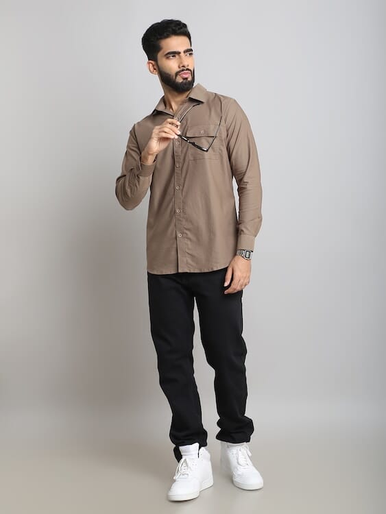 ODCC 1POCKET  SHIRT F/S YM0724