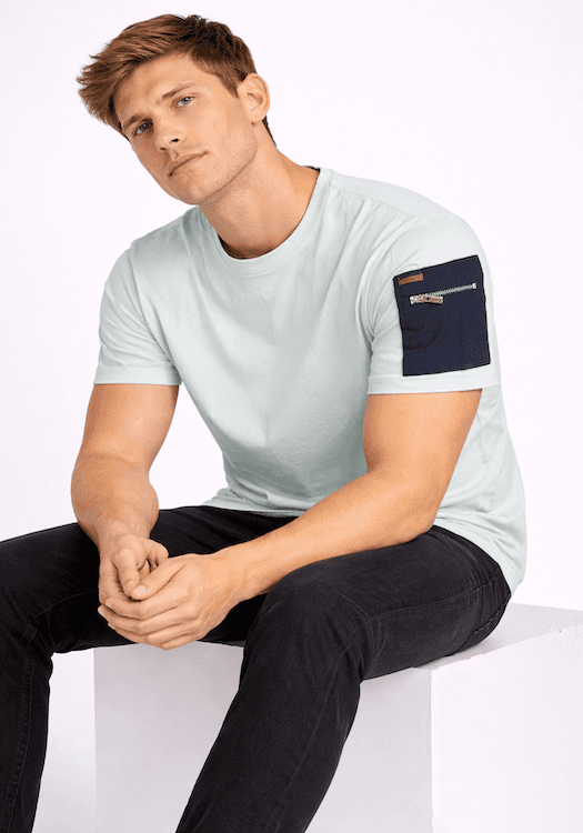 ODCC ROUND NECK WITH POCKET SLEEVES H/S T02477 – photo 4