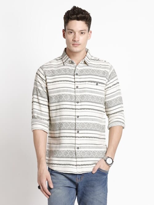ODCC H STRIPES   SHIRT F/S RN0029 – photo 1