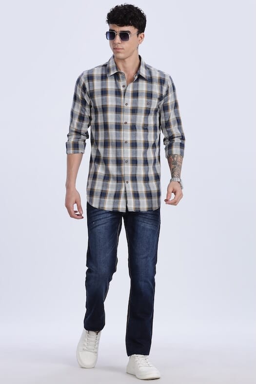 ODCC CHECKS SHIRT F/S YM0712 – photo 7