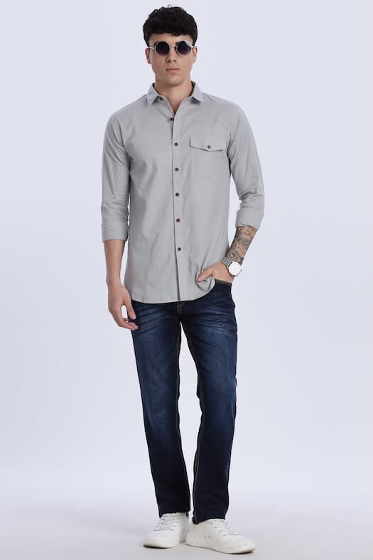 ODCC PLAIN SHIRT F/S YM0694 – photo 6