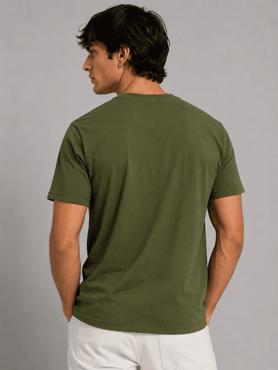 ODCC ROUND NECK PRINTED HALF SELEEVS T02538 – photo 5