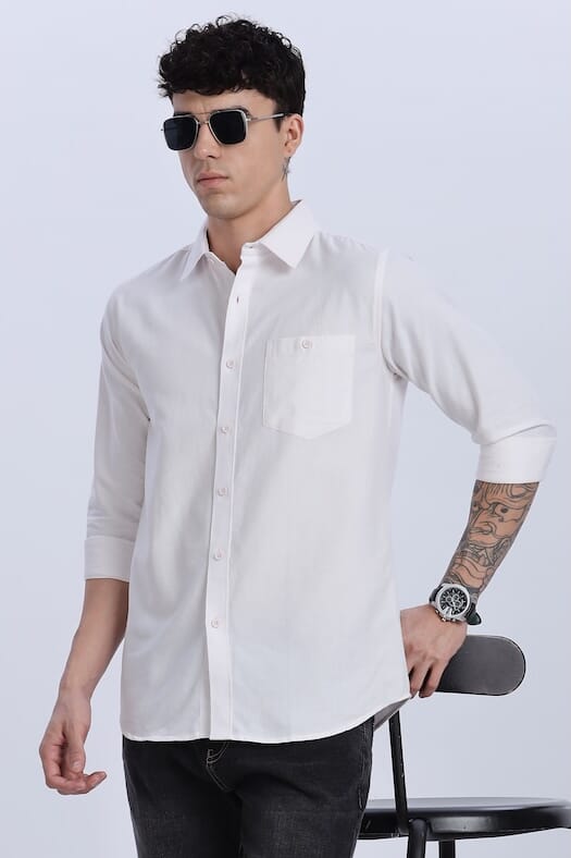 ODCC PLAIN SHIRT F/S YM0702 – photo 5