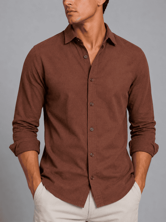 ODCC PLAIN SHIRT FULL SELEEVS  YM0798 – photo 3