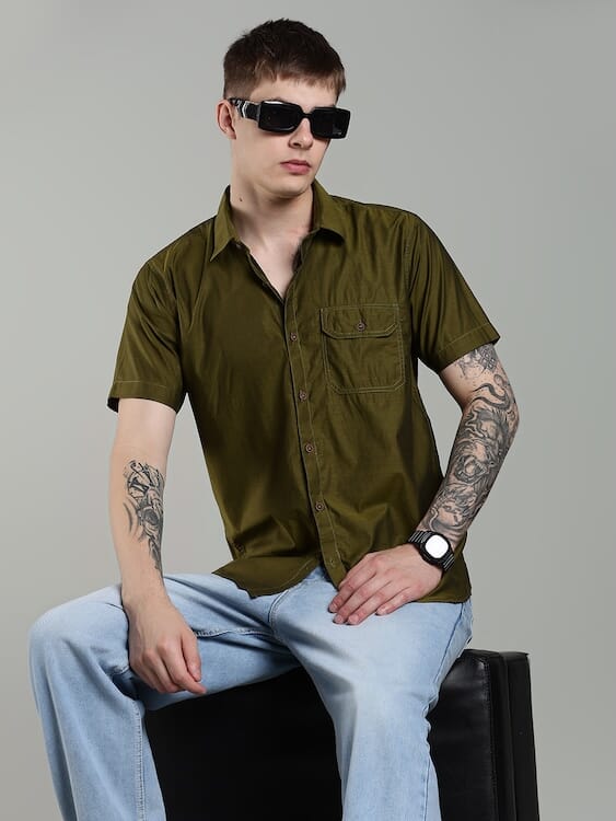 ODCC 1POCKET  SHIRT H/S YM0733 – photo 6