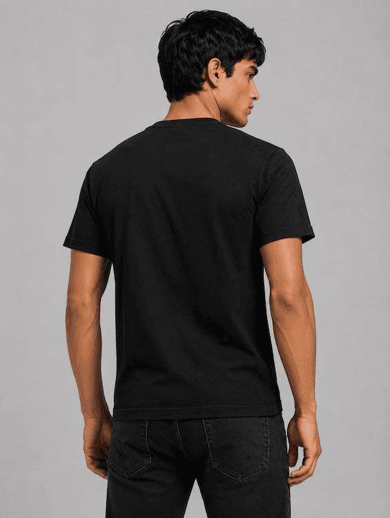 ODCC ROUND NECK PRINTED HALF SELEEVS T02534 – photo 5