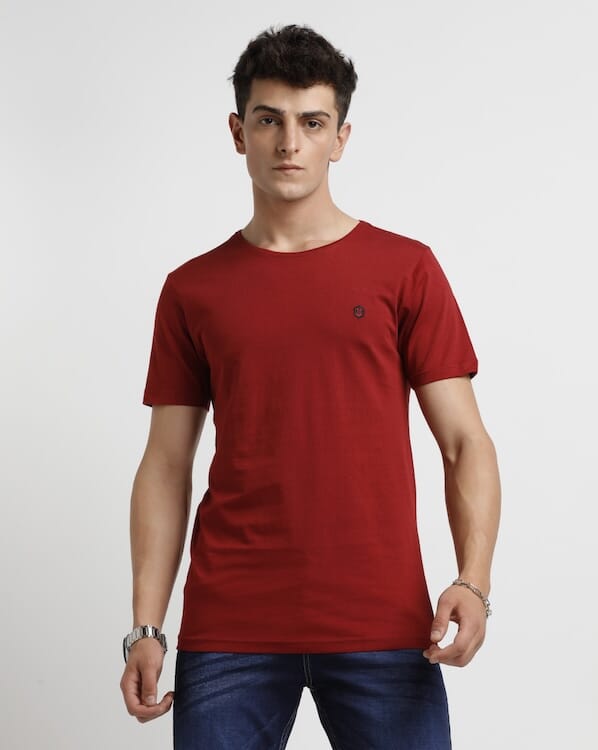 ODCC PLAIN ROUND NECK H/S T02286