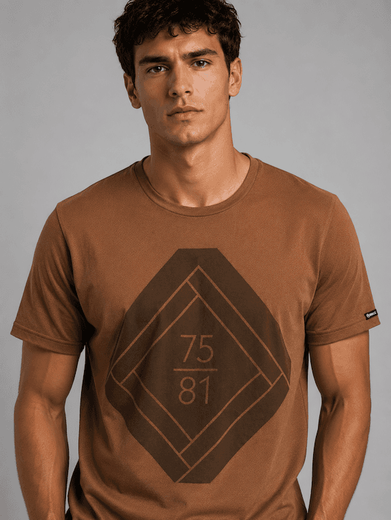 ODCC ROUND NECK PRINTED HALF SELEEVS T02537 – photo 4