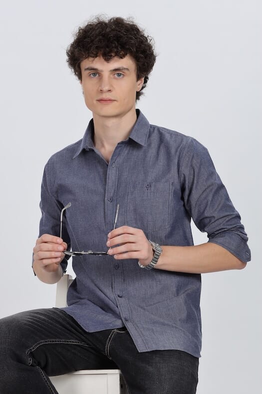 ODCC PLAIN SHIRT F/S YM0705 – photo 3