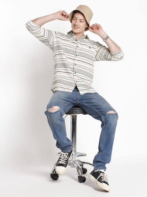 ODCC H STRIPES   SHIRT F/S RN0029 – photo 3