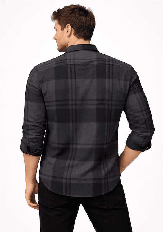 ODCC 2 Pocket Flap Checkered Full Sleeve Shirt YM0786 – photo 2