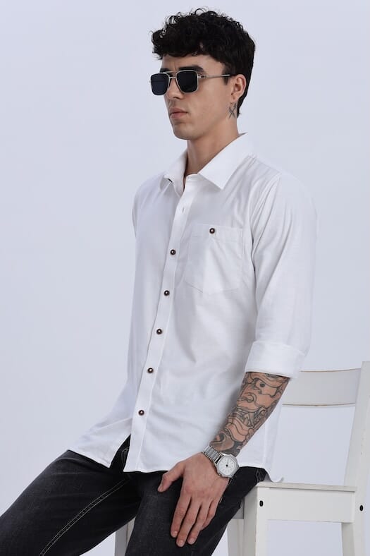 ODCC PLAIN SHIRT F/S YM0701 – photo 7
