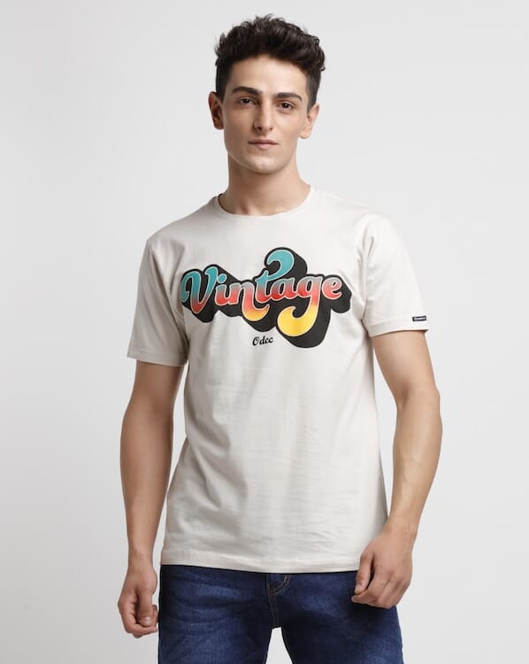 ODCC ROUND NECK PRINTED H/S T02375 – photo 1