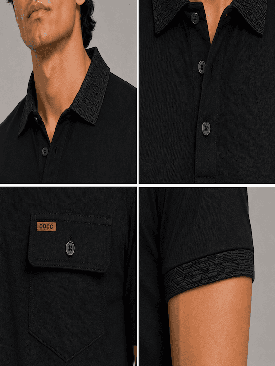 ODCC COLLAR  HALF SELEEVS T02546 – photo 5
