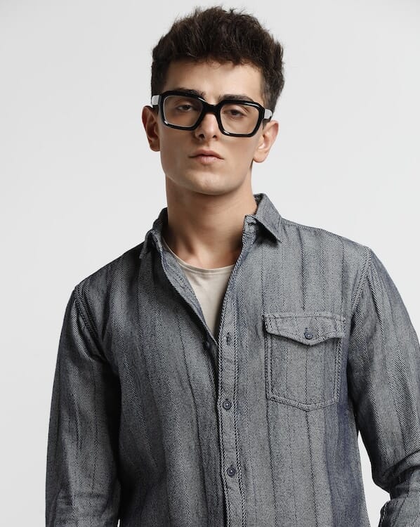 ODCC Herringbone  SHIRT F/S RN0028 – photo 5