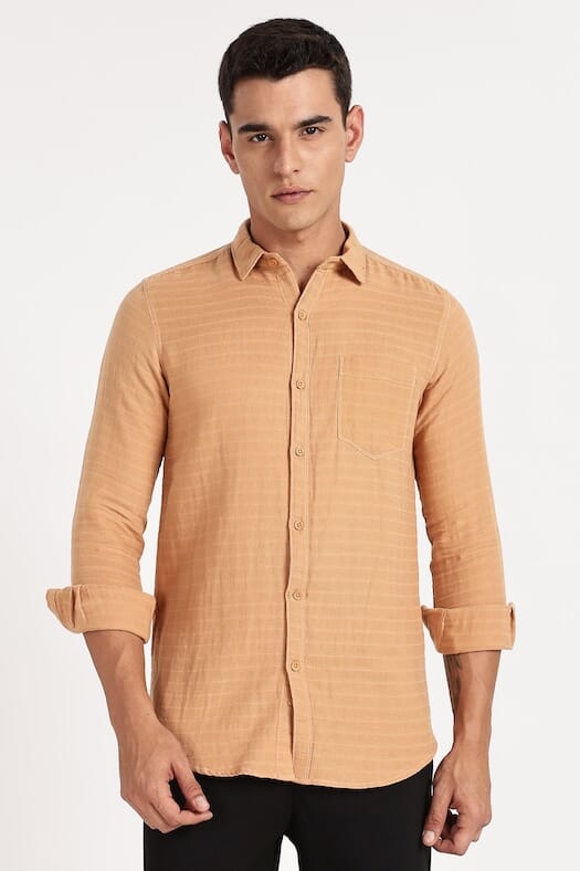 ODCC 1 POCKET TEXTURED SHIRT F/S RN0049 – photo 1