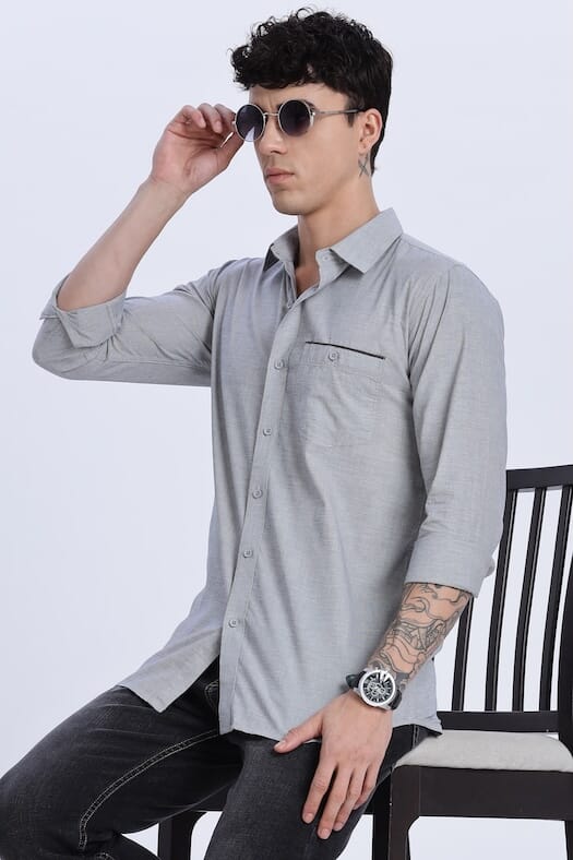 ODCC PLAIN SHIRT F/S YM0709 – photo 7