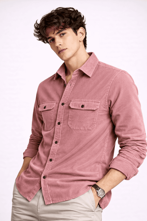 ODCC 2 POCKET FLAP Full Sleeve Shirt YM0781 – photo 2