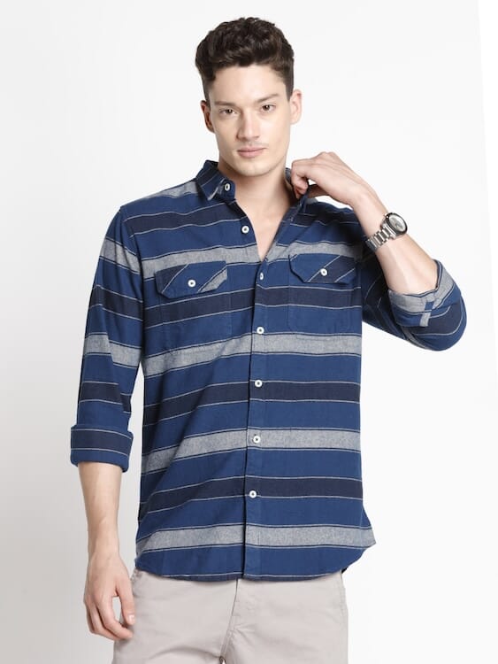 ODCC H STRIPES   SHIRT F/S RN0027 – photo 1