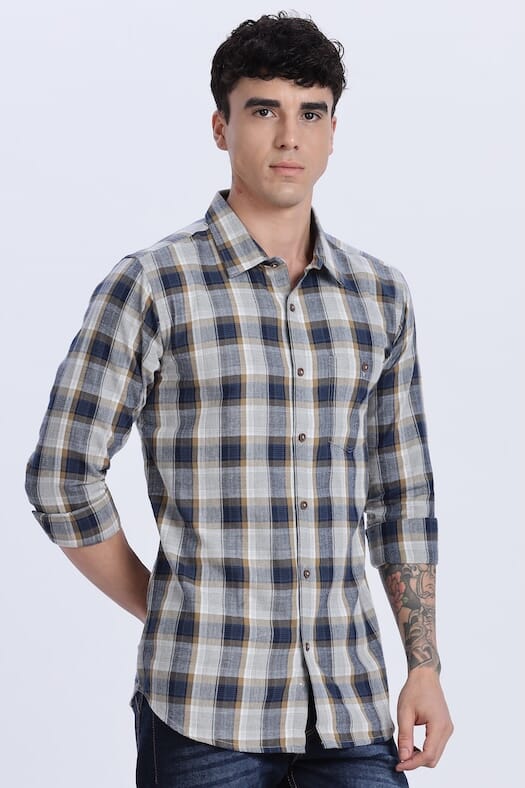 ODCC CHECKS SHIRT F/S YM0712 – photo 3