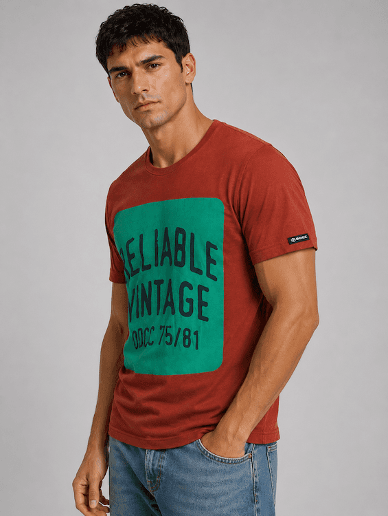 ODCC ROUND NECK PRINTED HALF SELEEVS T02531 – photo 2